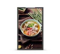 Digital Signage Display, 1920x1080p LCD Monitor for Business Advertising, Wall-Mounted Player with Split Screen Support