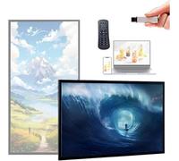 Digital Signage Display Player for Menu Board Message Board, Android System, Remote Control, Split-Screen, Wall-Mounted