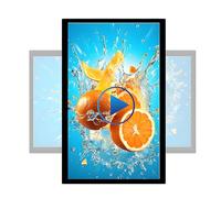 Digital Signage Display, Wall-Mounted Advertising Player with High-Definition Resolution, Remote and USB Release for Commercial Use
