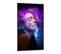 Digital Signage, LED Screen High Brightness Advertising Display Kiosk, High Brightness Vertical Horizontal Poster with Content Management System,27"