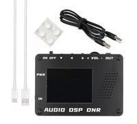 Digital Signal Processing (For DSP) Noise Reduction Filter With 10-Band Audio For Spectrum Display, 3.5mm Input, USB-C Powered, Built-in Speaker, For Amateur Radio Operators And Shortwave Listeners