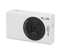 Digital Smart Camera 4K 68MP with 2.4 Display, 16X Zoom, Auto & Anti Shake Technology, Built In Fill Light, Continuous Shoot Feature, Ideal for (White)