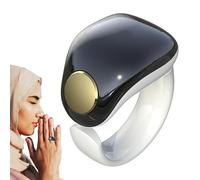 Digital Smart Finger Counter Wireless Prayer Counter with LED Display Waterproof Adjustable Design | Fashion Counting Ring with Click Counter for Meditation, Se référer à la description, refer to the