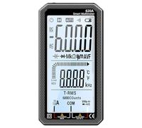 Digital Smart Multimeter Auto Range Transistor Testers True Auto Electrical Capacitance Meter AC/DC Ammeter Voltmeter(Black)