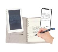 Digital Smart Pen Notebook and Writing Board Set, Real Time Synchronization Digitization, Compatible with Phone Pad, Smart Pe for Learning Office Note Drawing (Blue)