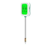 Digital Soil Analysis Tool with LCD Screen Accurately Measure 5 Essential Gardening Parameters for Plant Flowers Soil Tester
