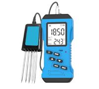 Digital Soil Tester, 7-in-1 High Accuracy for NPK, pH, Moisture, Temperature, Conductivity, Ideal for Lawn, Farm, Indoor/Outdoor Plants