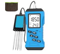 Digital Soil Tester - 7-in-1 Monitor for NPK, EC, pH, Moisture, Temperature, and Conductivity for Optimal Plant Health