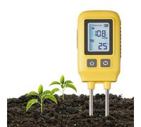 Digital Soil Tester, LCD Display Measures NPK Content and Temperature for Accurate Plant Health Assessment