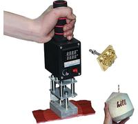 Digital Soldering Iron for Leather Craft, Adjustable Temperature 0-400°C, Portable Hot Foil Embossing Tool, for Professional Creasing and DIY Projects
