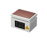 Digital Soldering Station, 500W Electric Preheat Hot Plate with LED Temperature/Time Display for Efficient Soldering, Compact Base (15 x 10cm)