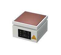 Digital Soldering Station, 500W Electric Preheat Hot Plate with LED Temperature/Time Display for Efficient Soldering, Compact Base (15 x 10cm)