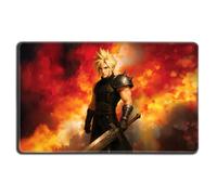 Digital Sorcery Studio TCG Playmat for MTG, Magic: The Gathering, Final Fantasy, One Piece & Commander - Custom Card Game Mat for Playing Cards, Decks & Sleeves (Anime Mercenary Soldier)
