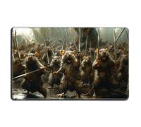 Digital Sorcery Studio TCG Playmat for MTG, Magic: The Gathering, Final Fantasy, One Piece & Commander - Custom Card Game Mat for Playing Cards, Decks & Sleeves (Rat Colony)
