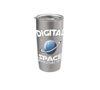 Digital Space Specialist Developer Coding AI Training Prompt Stainless Steel Insulated Tumbler