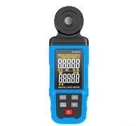 Digital Spectral Illuminance Meter 0.1-300k Lux Light Intensity Tester with Color Temperature for Plant Growth Studio Lighting 185mm(SK-8302A)