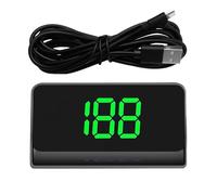 Digital Speedometer Car Hud Mph Head Up Display Windshield Projector Vehicle Speed Meter with Gps & Beidou 10hz Refresh Rate Automatic Startup Usb Plug Play for All Cars Green