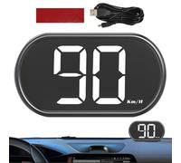 Digital Speedometer for Car | Car HUD Speedometer | Vehicle Smart Display X2 Model for General Cars Driving Safety and Dashboard Monitoring Use