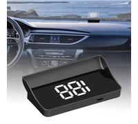 Digital Speedometer for Car | HUD Display Car Windshield - Auto Windscreen HUD for Traffic Congestion City Navigation Highway Driving Fleet Managers Busy Professionals Daily Commuting Buses RVs