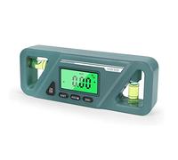 Digital Spirit Level, Small Spirit Level Digital Protractor Angle Finder Ruler with Backlit LCD, 2 Measuring Modes, Digital Inclinometer Level Measuring Tools,Green,11.5 * 4.2cm