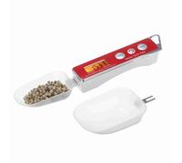 Digital Spoon Scale Electronic Measuring Spoon with Tare Function 0.05g to 500g Capacity Household Kitchen Food Scale Support g gn ct Units for Baking and Diet Management (Red)