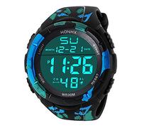 Digital Sport Men Watch Wrist Luxury Analog Men's Watch Ultra Thin Watches for Men (A, One Size)