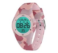 Digital Sports Watch, Fitness Tracker with Pedometer Step Counter Vibrate Alarm Calorie Distance Stopwatch Exercise Waterproof Rechargeable Walking Outdoor Silicone Wrist Watches for Boys Kids