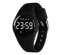 Digital Sports Watch, Fitness Tracker with Pedometer Step Counter Vibrate Alarm Calorie Distance Stopwatch Exercise Waterproof Rechargeable Walking Outdoor Silicone Wrist Watches for Boys Kids