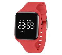 Digital Sports Watch, Fitness Tracker with Pedometer Step Counter Vibrate Alarm Calorie Distance Stopwatch Exercise Waterproof Rechargeable Walking Outdoor Silicone Wrist Watches for Boys Kids
