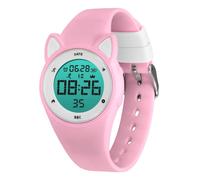 Digital Sports Watch, Fitness Tracker with Pedometer Step Counter Vibrate Alarm Calorie Distance Stopwatch Exercise Waterproof Rechargeable Walking Outdoor Silicone Wrist Watches for Boys Kids