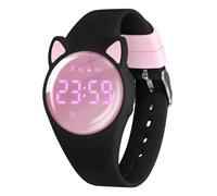 Digital Sports Watch, Fitness Tracker with Pedometer Step Counter Vibrate Alarm Calorie Distance Stopwatch Exercise Waterproof Rechargeable Walking Outdoor Silicone Wrist Watches for Boys Kids