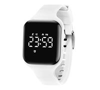 Digital Sports Watch, Fitness Tracker with Pedometer Step Counter Vibrate Alarm Calorie Distance Stopwatch Exercise Waterproof Rechargeable Walking Outdoor Silicone Wrist Watches for Boys Kids