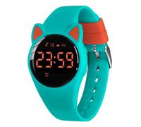 Digital Sports Watch, Fitness Tracker with Pedometer Step Counter Vibrate Alarm Calorie Distance Stopwatch Exercise Waterproof Rechargeable Walking Outdoor Silicone Wrist Watches for Boys Kids