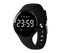 Digital Sports Watch, Fitness Tracker with Pedometer Step Counter Vibrate Alarm Calorie Distance Stopwatch Exercise Waterproof Rechargeable Walking Outdoor Silicone Wrist Watches for Boys Kids