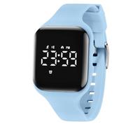 Digital Sports Watch, Fitness Tracker with Pedometer Step Counter Vibrate Alarm Calorie Distance Stopwatch Exercise Waterproof Rechargeable Walking Outdoor Silicone Wrist Watches for Boys Kids