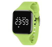 Digital Sports Watch, Fitness Tracker with Pedometer Step Counter Vibrate Alarm Calorie Distance Stopwatch Exercise Waterproof Rechargeable Walking Outdoor Silicone Wrist Watches for Boys Kids