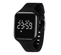 Digital Sports Watch, Fitness Tracker with Pedometer Step Counter Vibrate Alarm Calorie Distance Stopwatch Exercise Waterproof Rechargeable Walking Outdoor Silicone Wrist Watches for Boys Kids