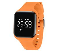Digital Sports Watch, Fitness Tracker with Pedometer Step Counter Vibrate Alarm Calorie Distance Stopwatch Exercise Waterproof Rechargeable Walking Outdoor Silicone Wrist Watches for Boys Kids