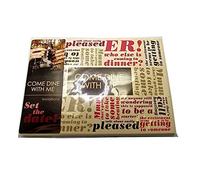 DIGITAL SPOT Come Dine With Me Invitation Card Pack of 8 Set Adults Dinner Party Accessory