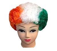 DIGITAL SPOT Unisex Hen Party Wear Supplies lot Mens Fancy Novelty Cave and Brown Curly Wigs (Irish Curly Wig)