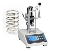 Digital Spring Tester 500N, Tension Compression Testing Machine with Real-Time/Peak/Auto-Peak, 99 Memory Sets, N/KG/LB Switchable for Accurate Data Management