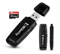 Digital Spy Voice Recorder with MicroSD of 32 GB included | Mini Audio Recorder Ideal for Meetings, Interviews, Classes | Portable USB Spy Recorder with up to 500 Hours Recording NFMaxone