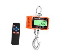 Digital Stainless Steel Suitcase Scale 1000 Kg for Travel,Orange | remote control included, aluminum and PVC body, full viewing screen, compact and lightweight, useful for fishing and home