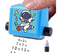 Digital Stamp - Reusable Math Teaching Seal - Roller Stamp Cultivate Logical Thinking for Kids Home School Supplies Addition Subtraction