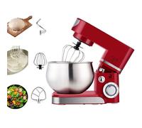 Digital Stand Mixer for Baking, 5L Capacity, 6 Speed & Pulse Mode, Tilt-head Electric Mixer with Dough Hook, Whisk, Beater, and Splash Guard