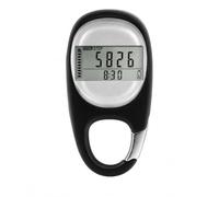 Digital Step Counter for Walking 3D Pedometer with Clip Steps Distance Calories Memory Exercise Fitness Activity Tracker for Elderly Kids