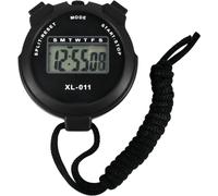 Digital Stopwatch Kitchen timer Clock, Countdown Running Sports Watch Timers for Cooking, Kids, Gym, Swimming lap Counter Football Coach Training Equipment Outdoor Clock (Black)