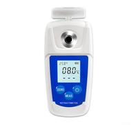 Digital Sugar Meter 0-32% and 0-55% Refractometer with Automatic Temperature Compensation Portable Food Beverage Sugar Content Tester for Juice Wine Honey Brewing Qu(0-55%)