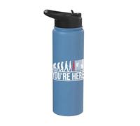 Digital Surveillance Stainless Steel Insulated Water Bottle