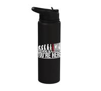 Digital Surveillance Stainless Steel Insulated Water Bottle